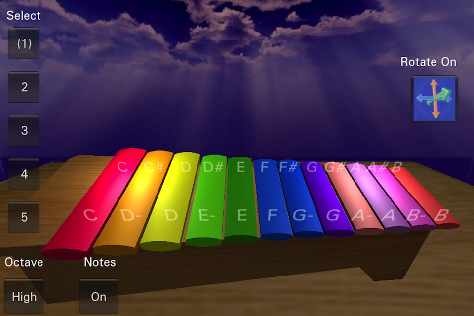 Screenshot 3d Xylophone Screenshot 3d Xylophone